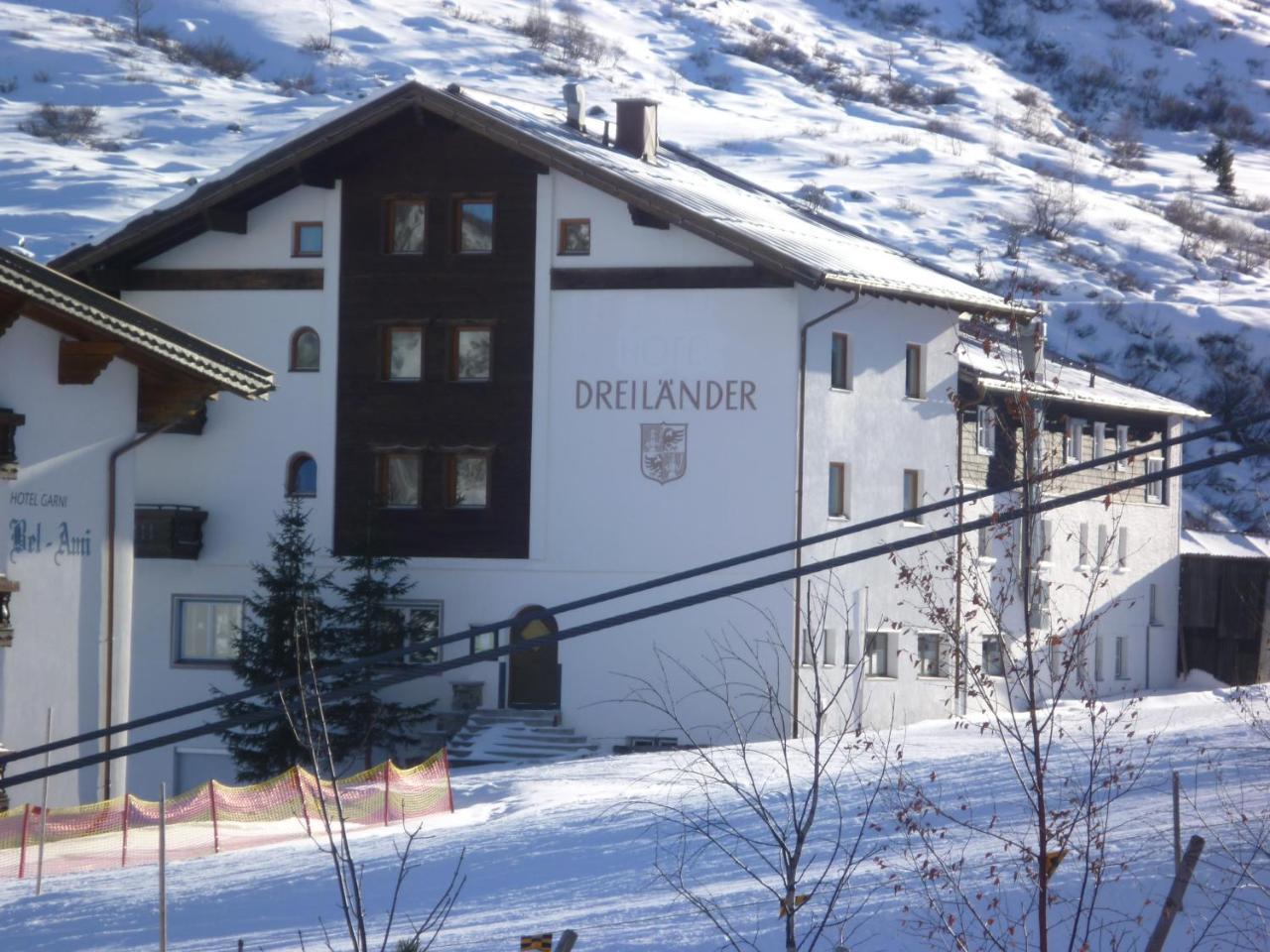 Hotel Garni Dreiländer Galtür Exterior foto